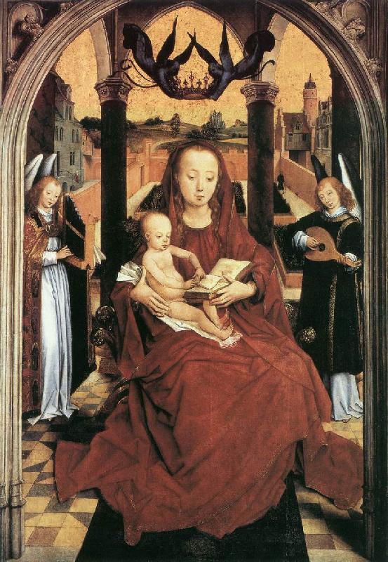 MEMLING, Hans Virgin and Child in a Landscape sg oil painting image